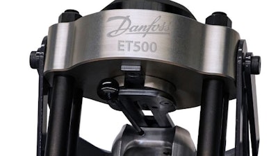 Danfoss ET500 precision industrial measurement device with metallic and black design.