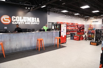 A storefront operated by GME brand Columbia Safety and Supply.