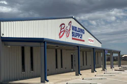B&J Welding Supply branch, Amarillo, Texas.