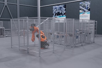 Next-generation EcoSafe fencing from Bosch Rexroth.