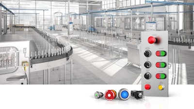 EAO's food machinery HMI solutions.