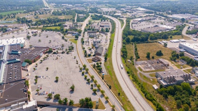Aerial view of York County, Pa.
