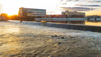 View of the Grand River, Grand Rapids, Mich.