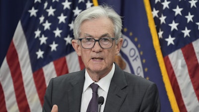 Federal Reserve Chairman Jerome Powell speaks during a news conference, July 30, 2025, Washington.