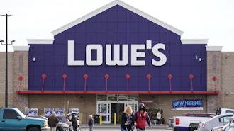 Lowe's store in Philadelphia, Nov. 17, 2021.