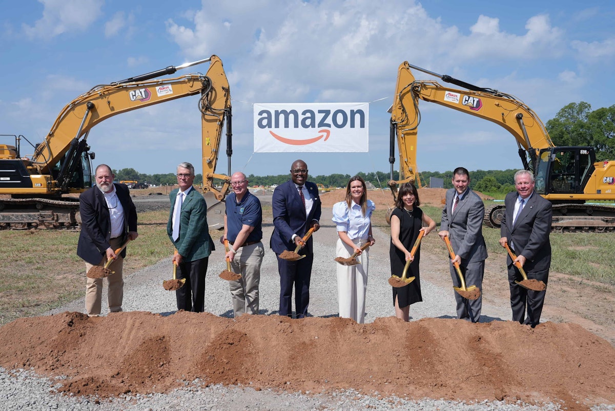 Amazon Breaks Ground on Arkansas Hub
