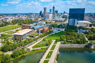 Indianapolis skyline.