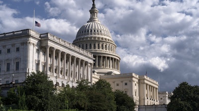 The west front of the Capitol, Washington, Sept. 11, 2025.
