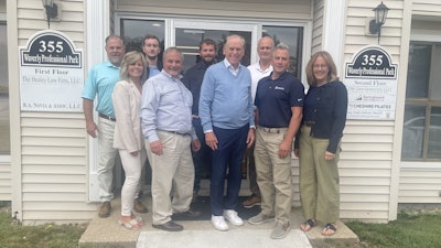 The staff of R.A. Novia & Associates, Cheshire, Conn.
