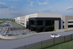 A rendering of Woodward's planned manufacturing site in South Carolina.