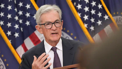 Federal Reserve Chairman Jerome Powell speaks during a news conference following the Federal Open Market Committee meeting, Wednesday, Sept. 17, 2025, at the Federal Reserve Board Building in Washington.