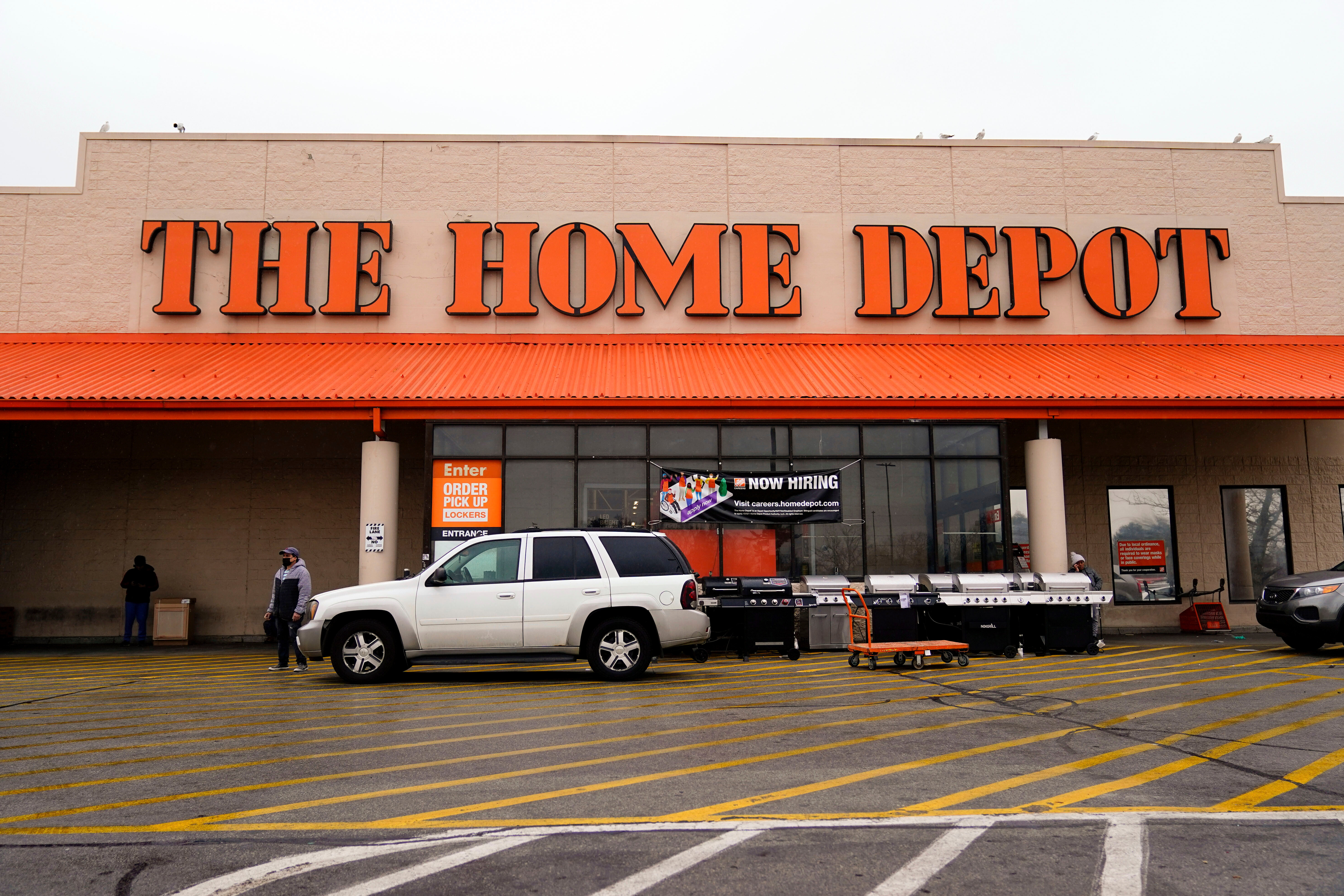 A Home Depot store in Philadelphia, Feb. 22, 2022.