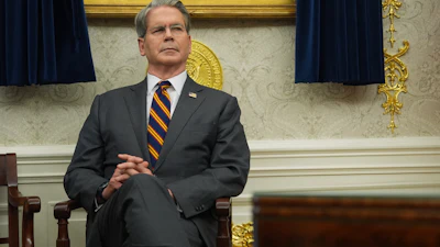 Treasury Secretary Scott Bessent in the Oval Office of the White House, Nov. 21, 2025.
