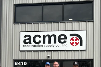 Ribbon cutting at Acme Construction Supply branch, Cheyenne, Wyo.