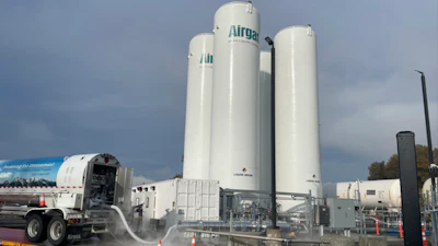 Airgas' new argon rail node in Kalama, Wash.