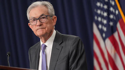 Federal Reserve Chair Jerome Powell speaks at the Federal Reserve, Dec. 10, 2025, Washington.