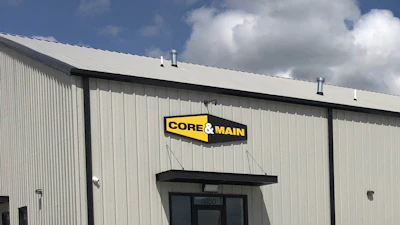 Core & Main waterworks branch, Krugerville, Texas.