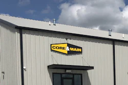 Core & Main waterworks branch, Krugerville, Texas.