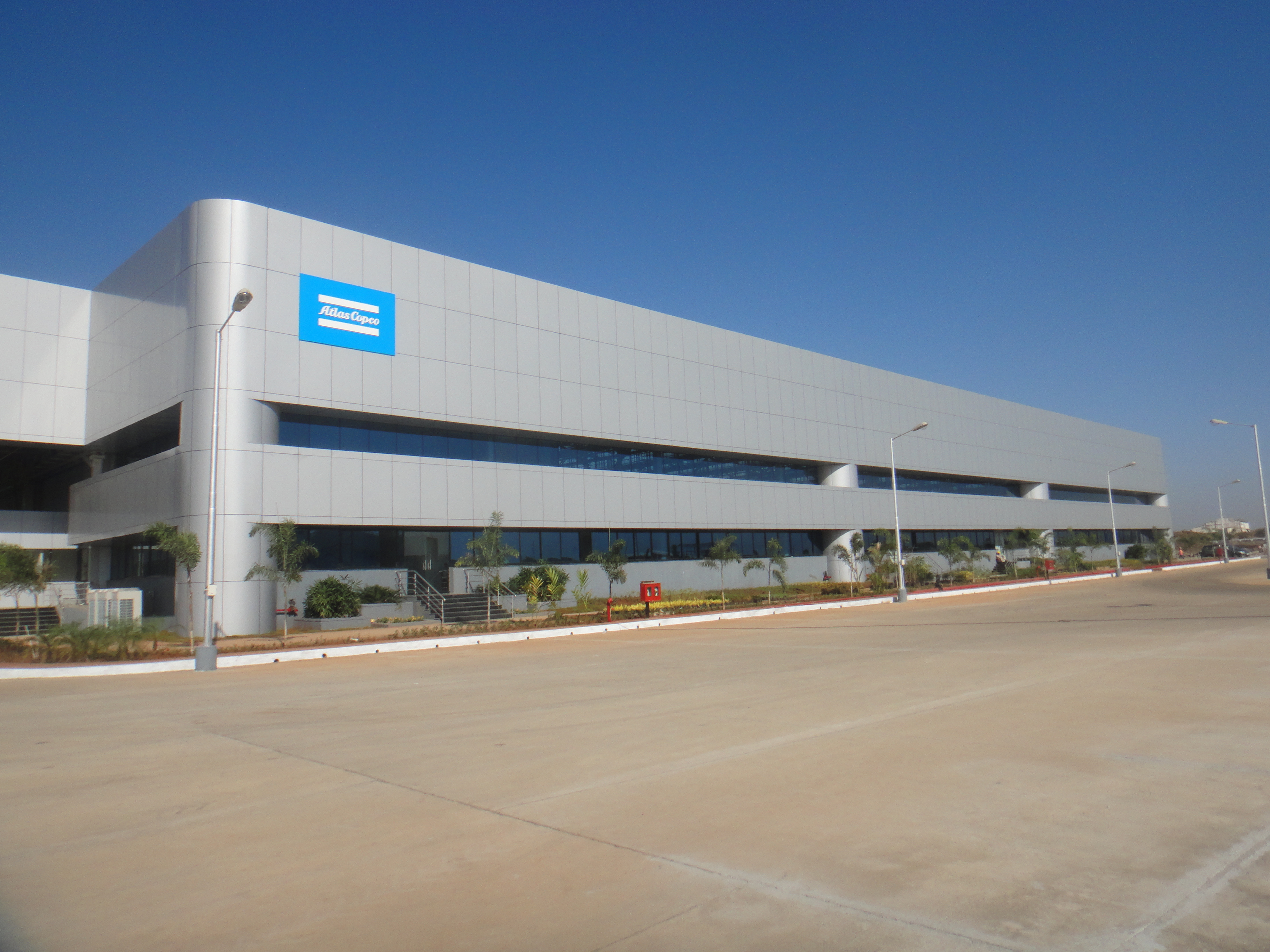 Atlas Copco (India) Ltd. factory, Chakan, India.