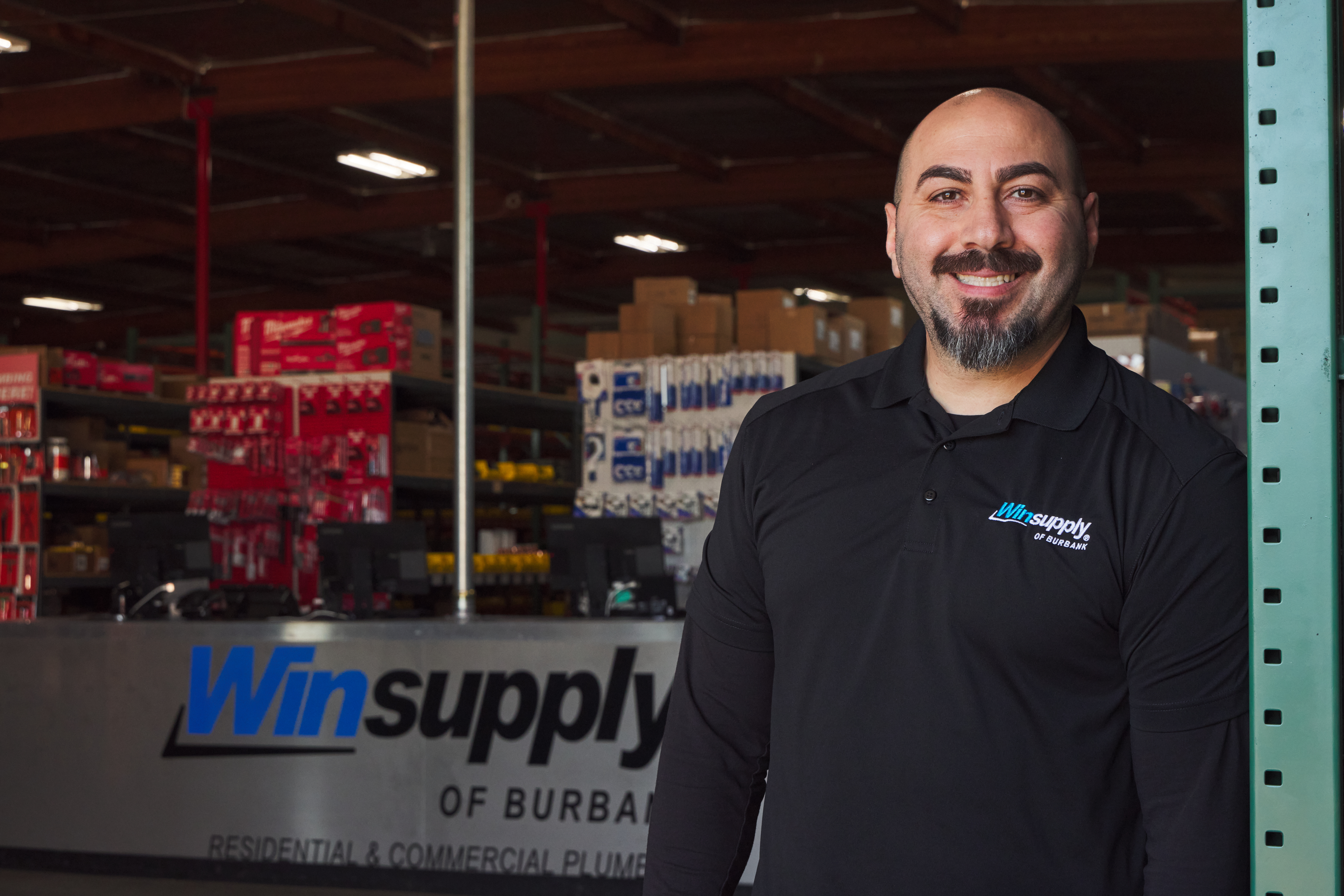 Winsupply of Burbank President Sammy Tulbendzhya.