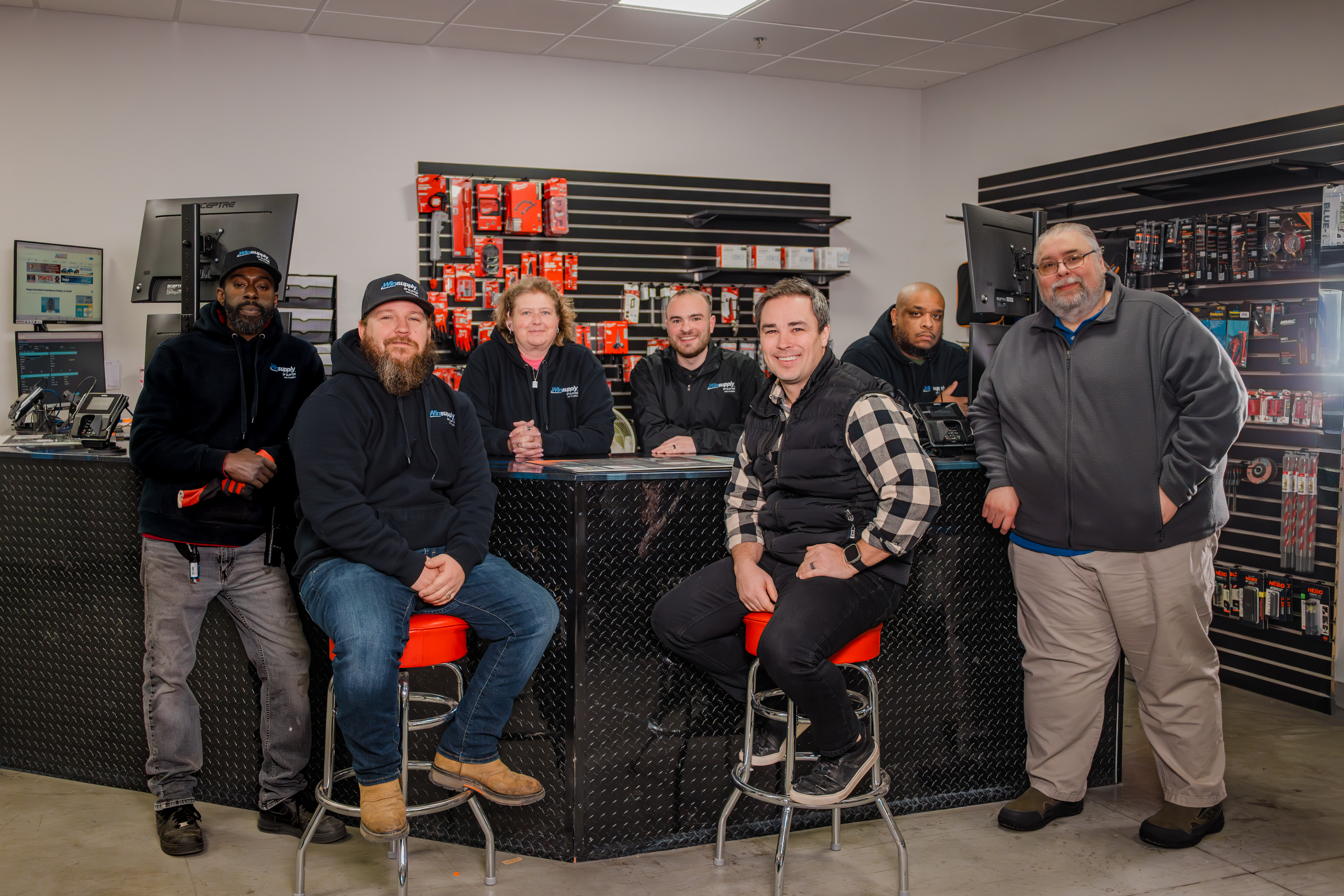 Winsupply of Clayton staff with President Brendan Recchia (third from right).