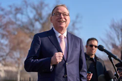 Director of the National Economic Council Kevin Hassett speaks to reporters at the White House, Feb. 11, 2026.