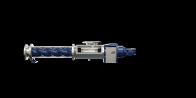Hydraulic-drive BN pump with Smart Joint Access, shown with the inspection opening open for direct joint inspection