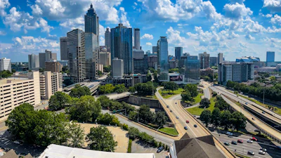 Atlanta skyline.