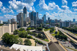 Atlanta skyline.