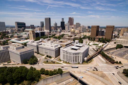 Atlanta skyline.