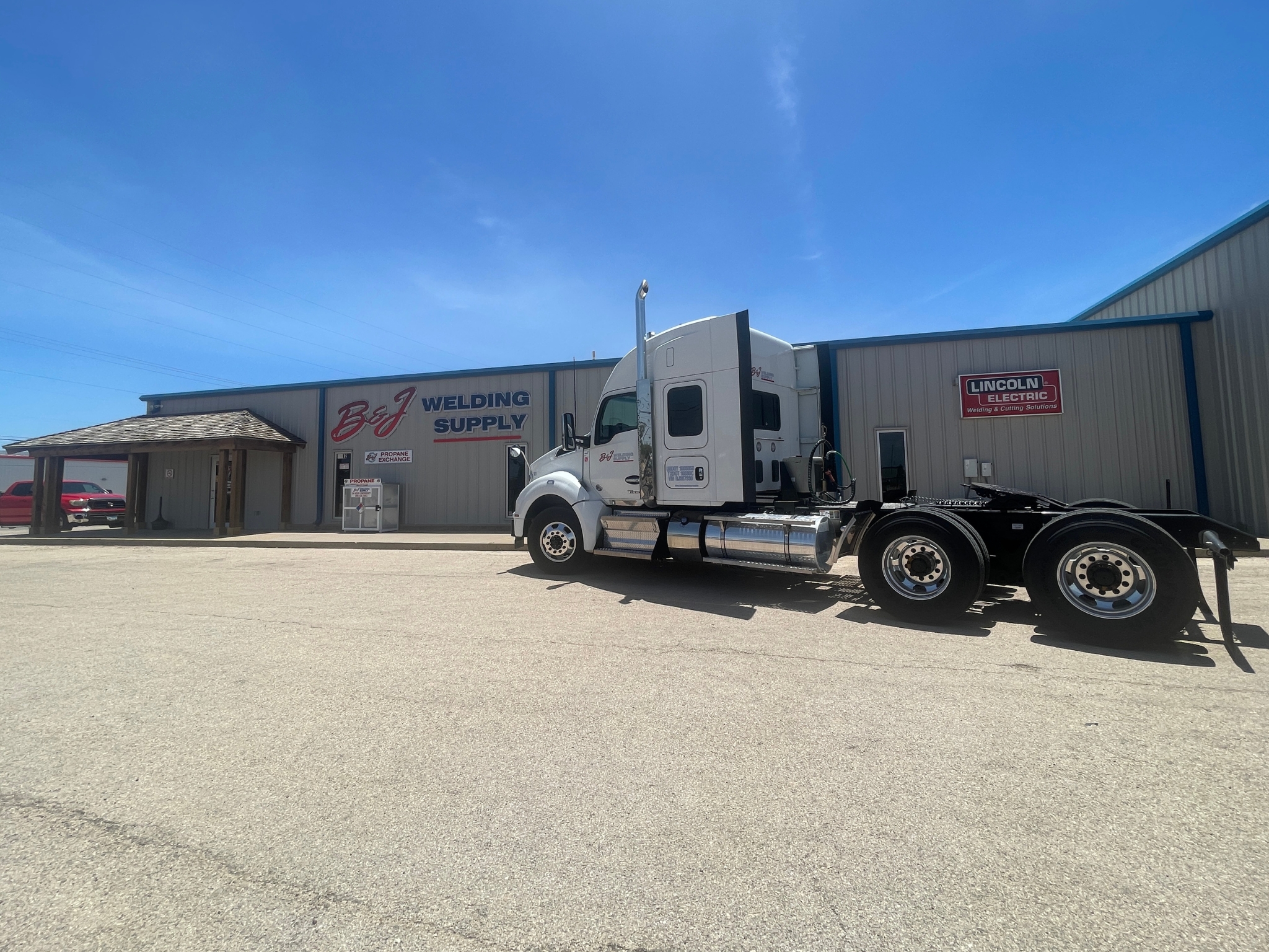 B&J Welding Supply, Lubbock, Texas.