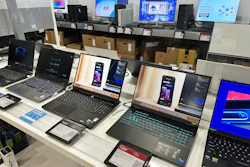 Laptop computers at a retail store in Vernon Hills, Ill., Aug. 7, 2025.