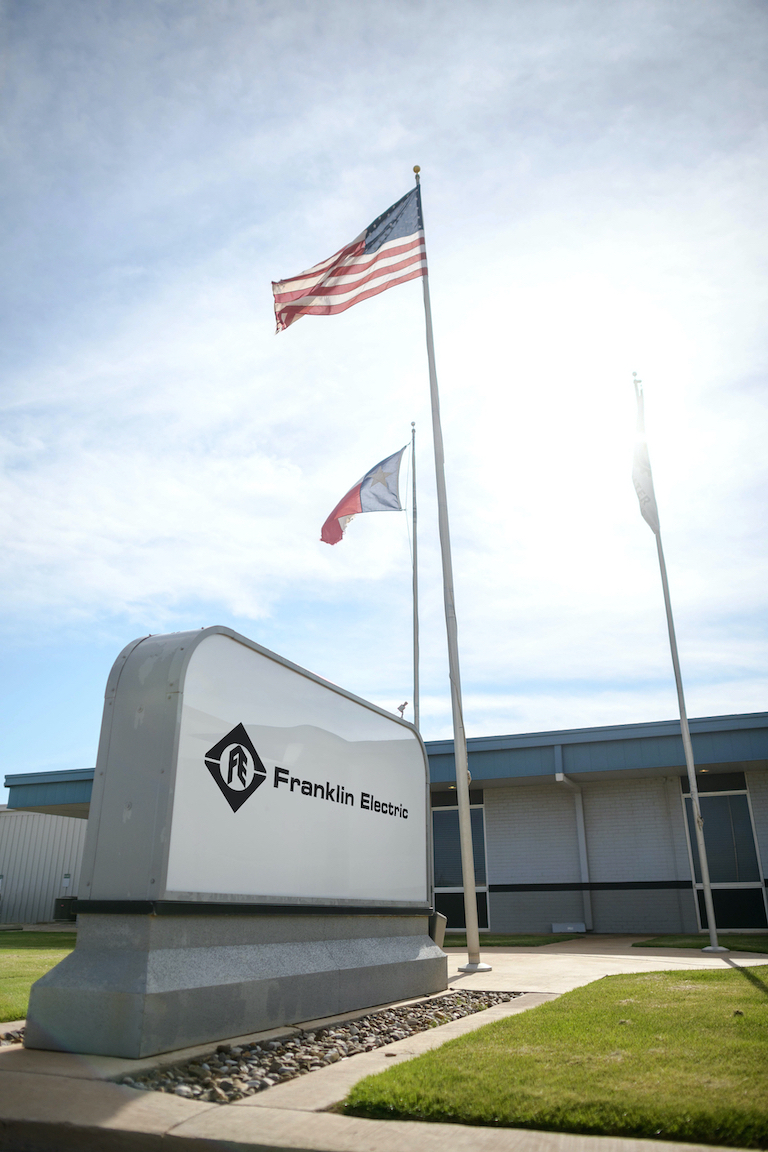 Franklin Electric Engineered Pumps and Systems facility, Abernathy, Texas.