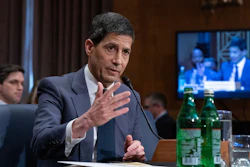 Kevin Warsh testifies during his nomination hearing to be a member and chairman of the Federal Reserve Board of Governors before the Senate Banking, Housing and Urban Affairs Committee on Capitol Hill, in Washington Tuesday, April 21, 2026.