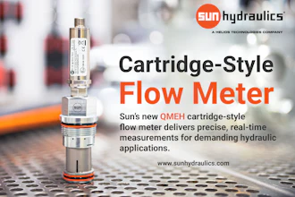 QMEH cartridge-style flow meter
