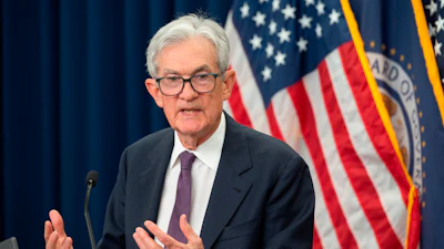 Federal Reserve Chairman Jerome Powell at a news conference in Washington, April 29, 2026.