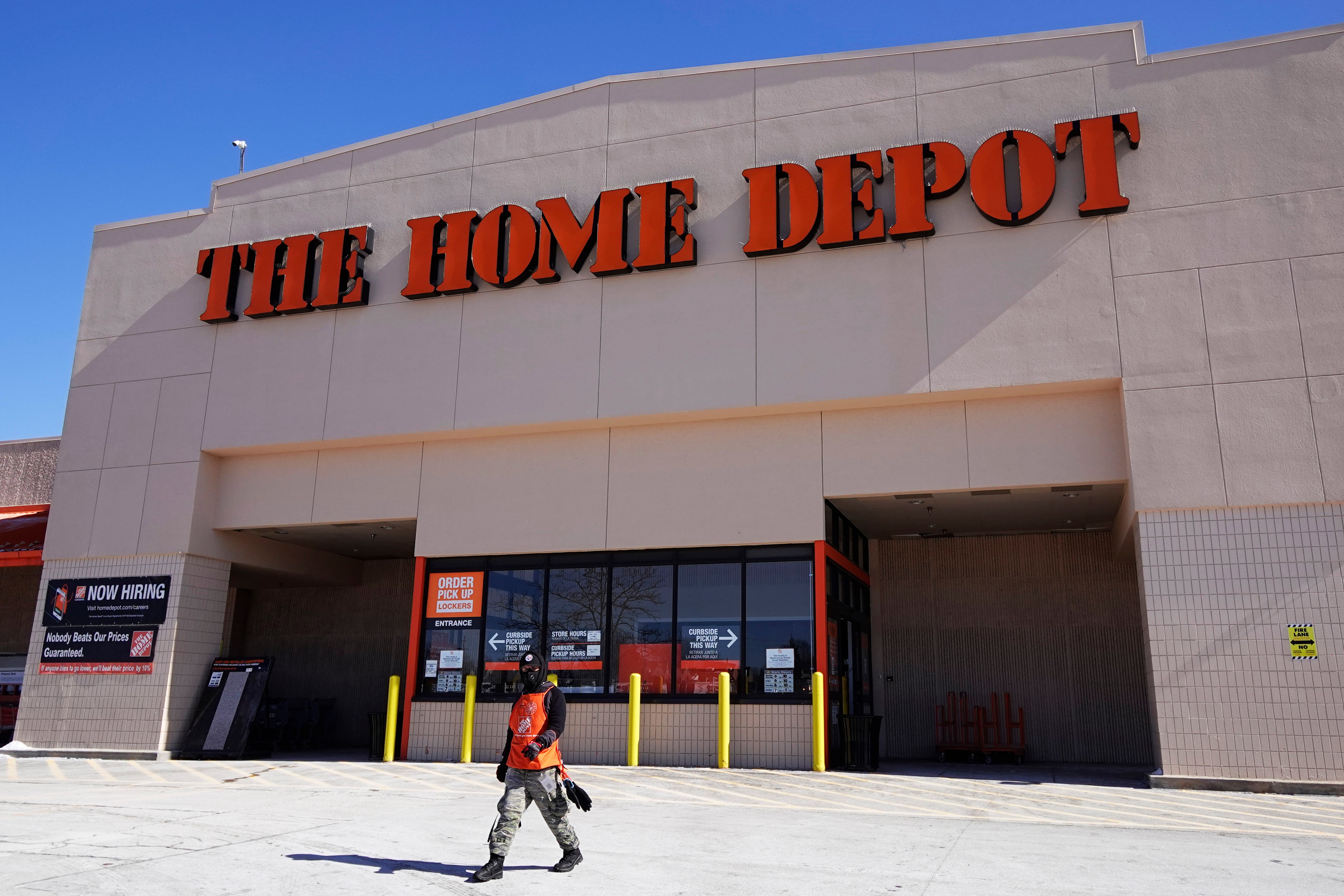 A Home Depot store, Niles, Ill., Feb. 19, 2022.