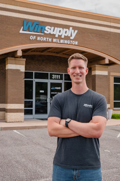 Winsupply of North Wilmington President Conner Leahr in Wilmington, N.C.