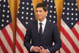 Federal Reserve Chairman Kevin Warsh at his swearing-in in the East Room of the White House, May 22, 2026.