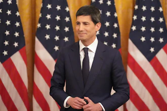 Federal Reserve Chairman Kevin Warsh at his swearing-in in the East Room of the White House, May 22, 2026.