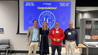 Jered Mcgill Of Viking Electric Receives His Lc