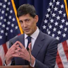 Federal Reserve Chairman Kevin Warsh speaks during a news conference in Washington, June 17, 2025.