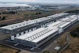 Amazon Web Services data center is visible on Aug. 22, 2024, in Boardman, Ore.