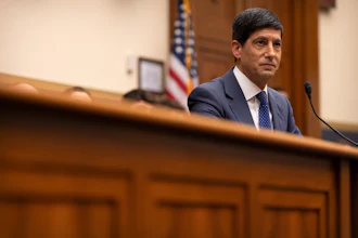 Federal Reserve Chairman Kevin Warsh appears before the House Financial Services Committee on Capitol Hill, July 14, 2026.