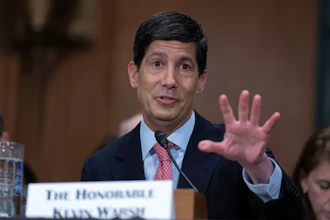 Federal Reserve Chairman Kevin Warsh testifies before the Senate Banking Committee on Capitol Hill, July 15, 2026.