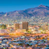 Skyline of El Paso, Texas.