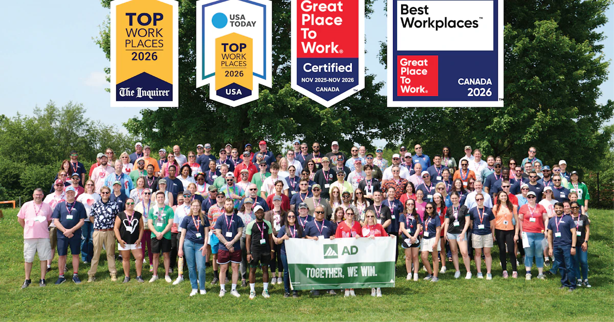 AD Announces 2026 Workplace Honors