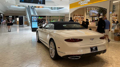 A Bentley car at the Mall at Short Hills, Short Hills, N.J., June 6, 2026.