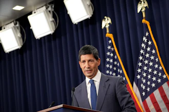 Federal Reserve Board Chairman Kevin Warsh speaks during a news conference at the Federal Reserve in Washington, July 29, 2026.
