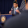 Federal Reserve Board Chairman Kevin Warsh speaks during a news conference at the Federal Reserve in Washington, July 29, 2026.